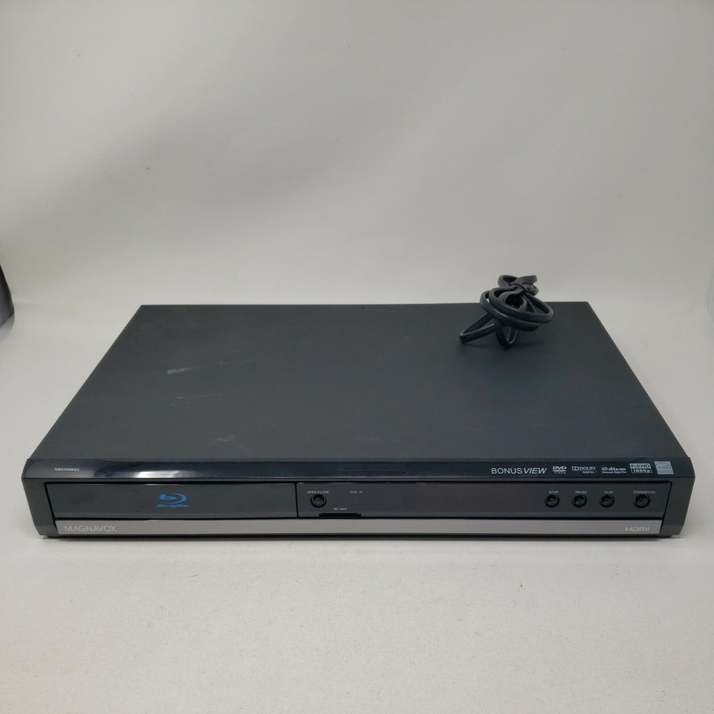 Magnavox Model NB530MGX A Blu-Ray‎ DVD Player Tested No Remote May 2009